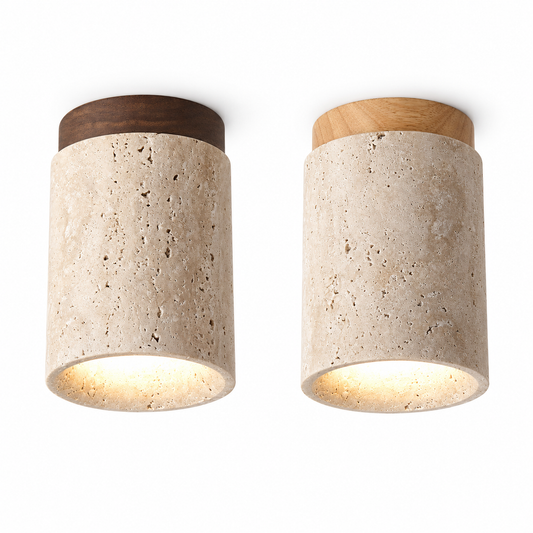 Travertine spotlight