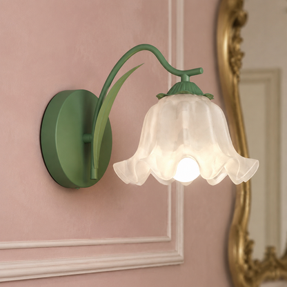 Aplique de diseño floral francés