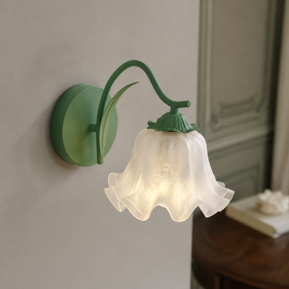 Aplique de diseño floral francés