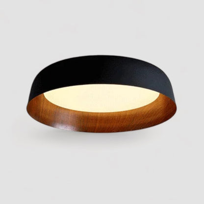 Nordic japanese wooden ceiling light