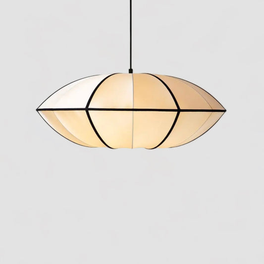 Japanese fabric pendant light