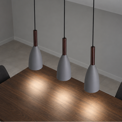 Set Dänische Esszimmer Pendelleuchte