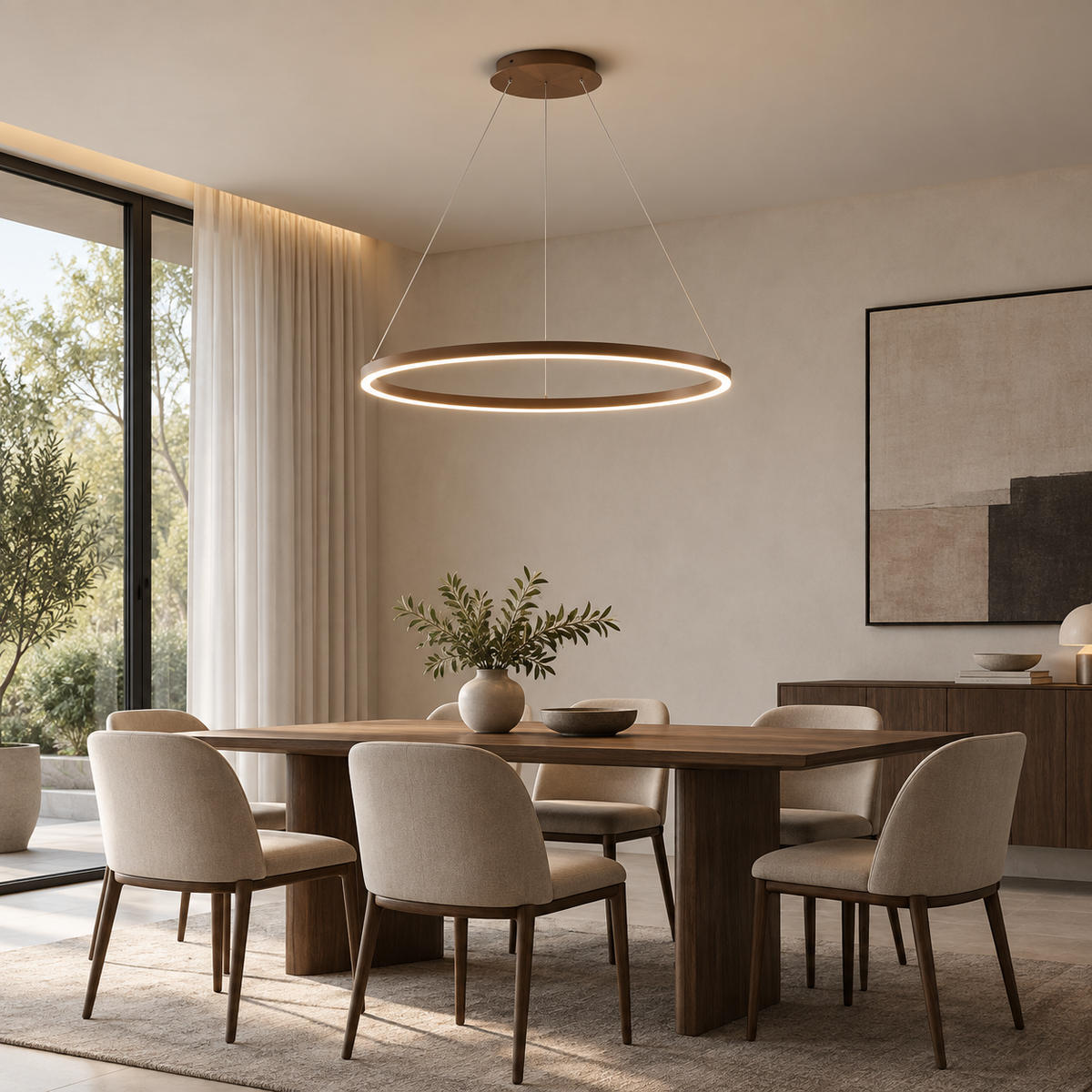 Minimalist Ring Ceiling Light