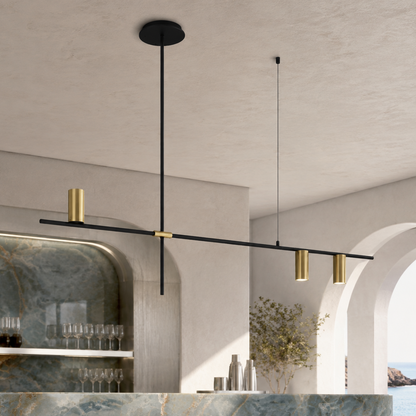 Restaurant modern minimalist spotlight bar