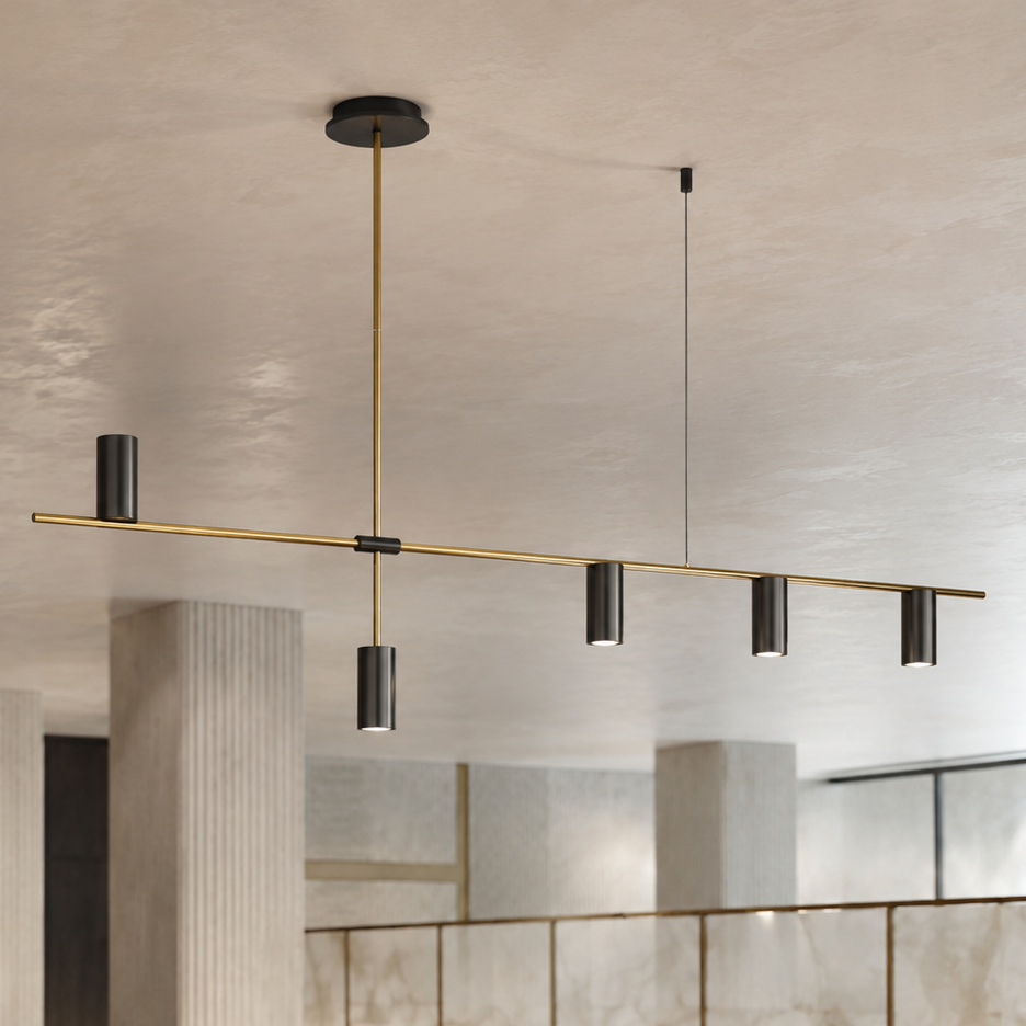 Restaurant modern minimalist spotlight bar