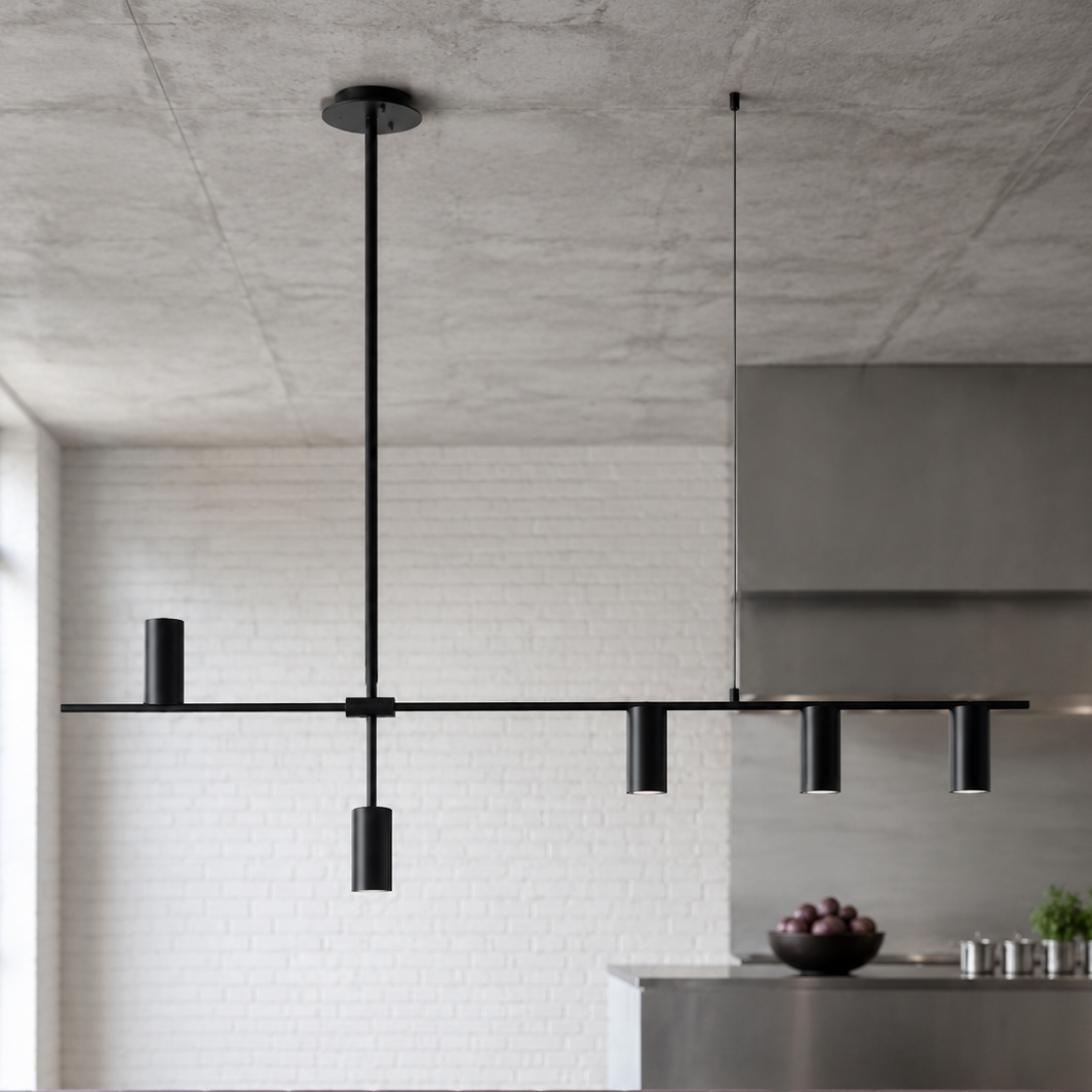 Restaurant modern minimalist spotlight bar