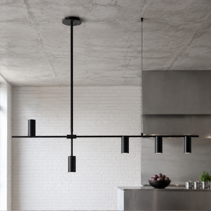 Restaurant modern minimalist spotlight bar