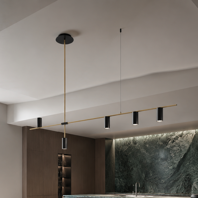 Restaurant modern minimalist spotlight bar