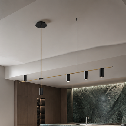Restaurant modern minimalist spotlight bar
