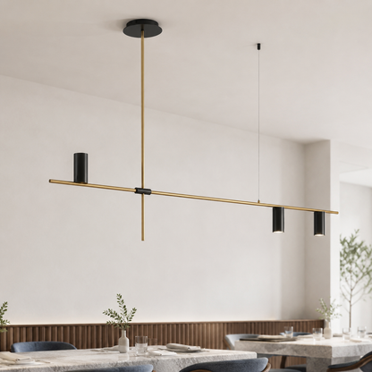 Restaurant modern minimalist spotlight bar