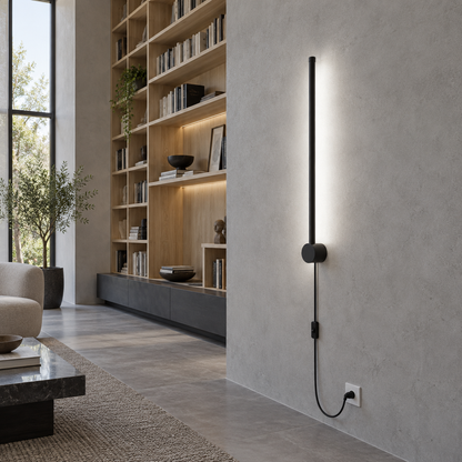 Nordic Rod Wandleuchte mit Stecker