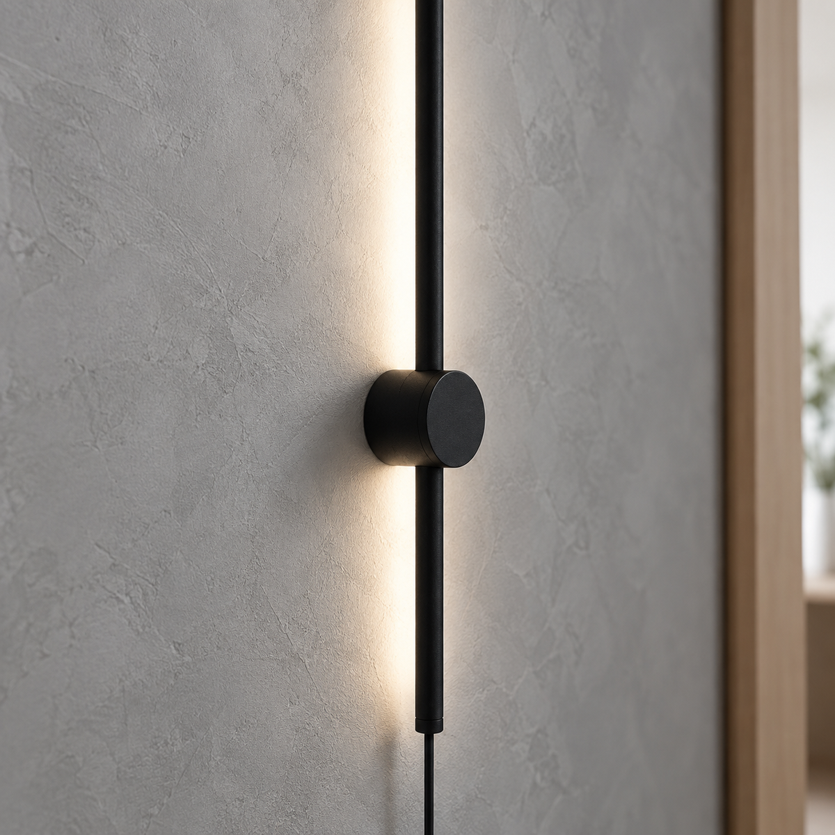 Nordic Rod Wandleuchte mit Stecker