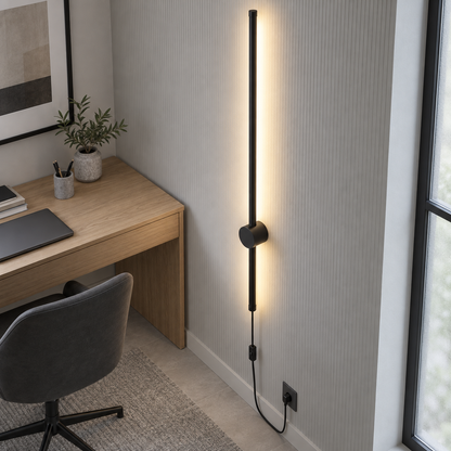Nordic Rod Wandleuchte mit Stecker