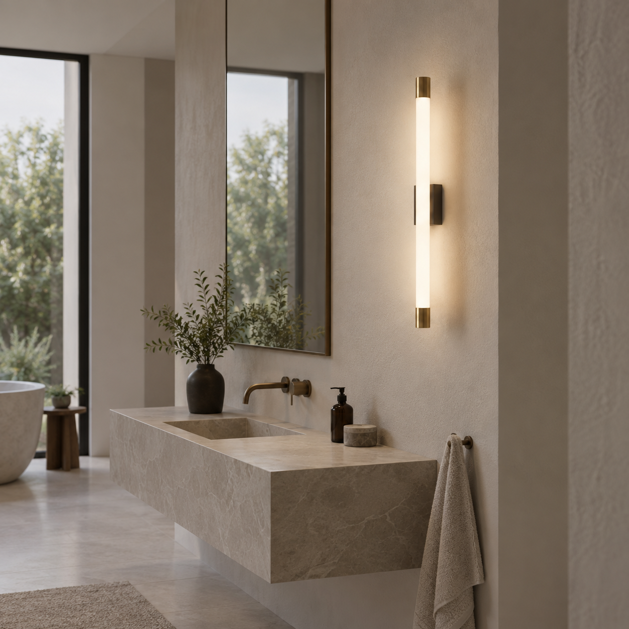 Luxely Mirror Wandleuchte Sconce