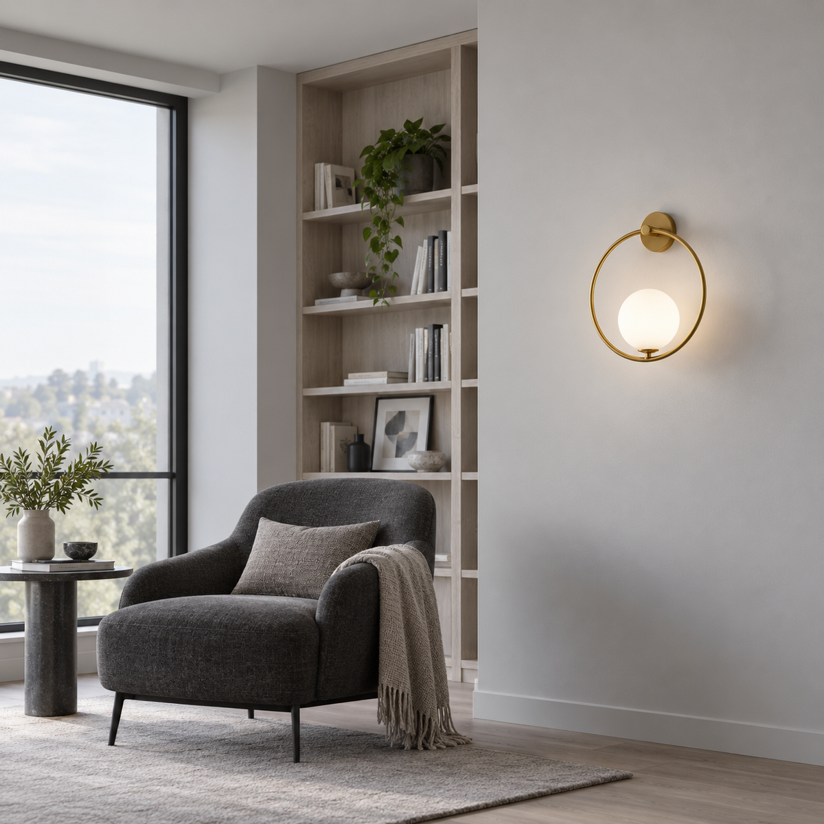 Lampada da parete Nordic Bulb