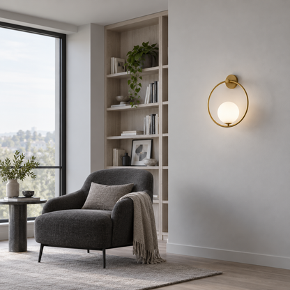Lampada da parete Nordic Bulb