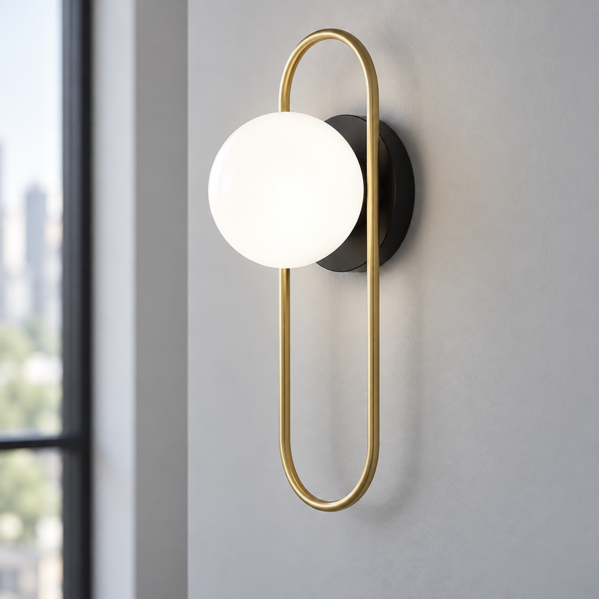 Lampada da parete Nordic Bulb