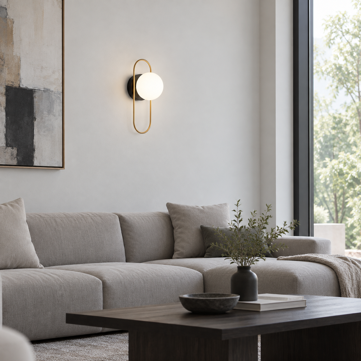 Lampada da parete Nordic Bulb