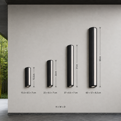 Waterproof IP65 outdoor long strip LED wall lamp