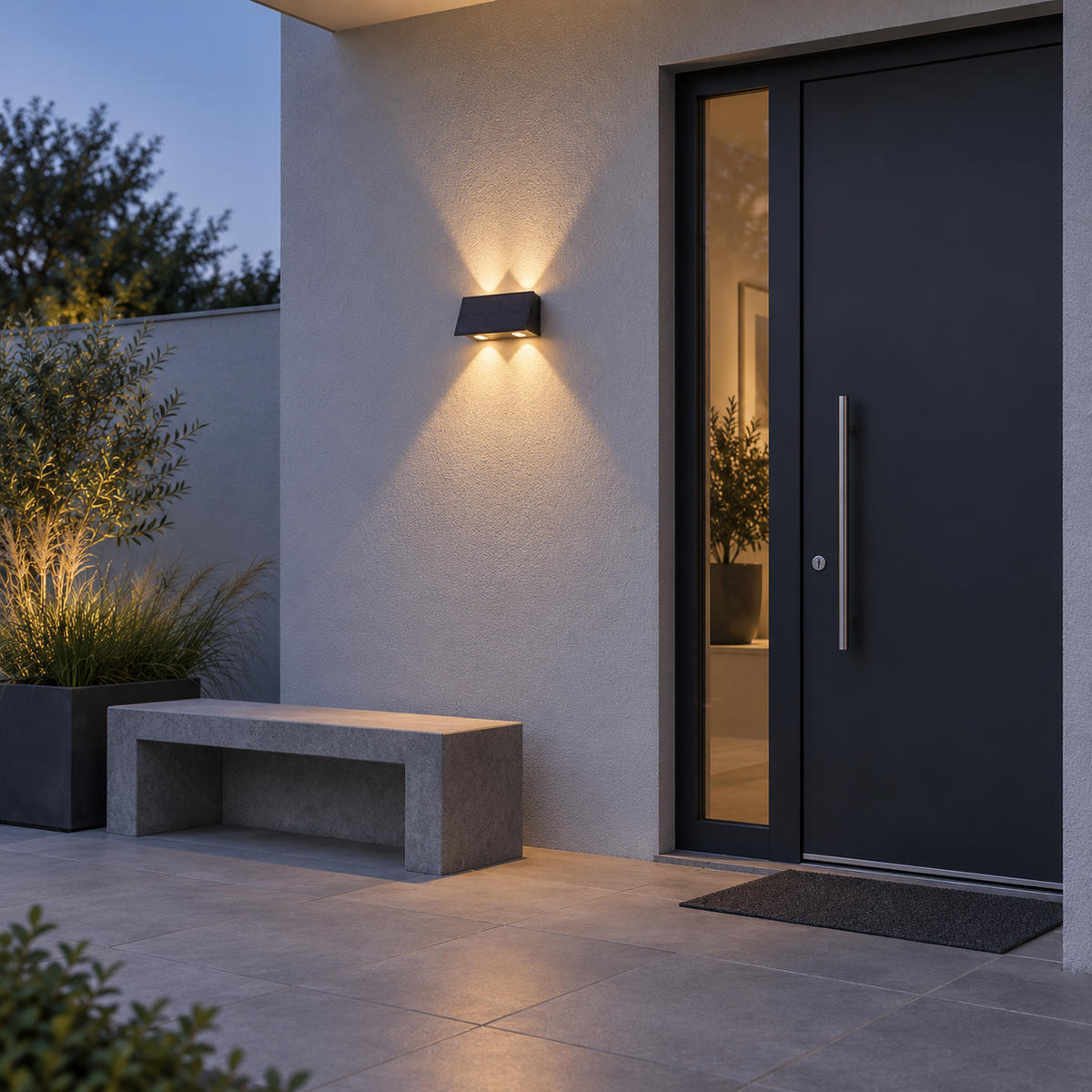 VEN Solar Wall Light