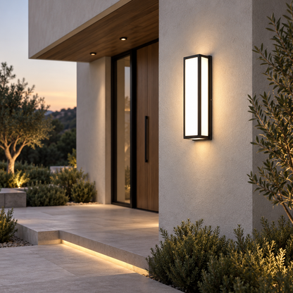 Wand Geleid Licht Buiten Waterdicht met Bewegingssensor