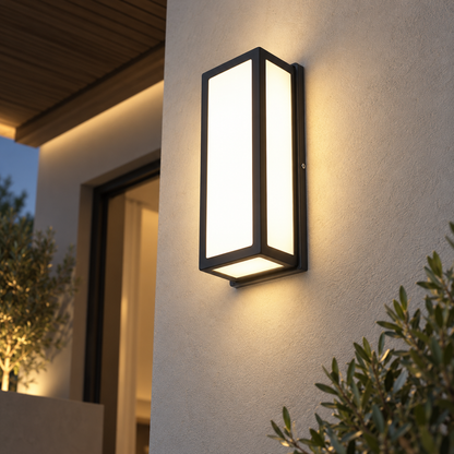 Wand Geleid Licht Buiten Waterdicht met Bewegingssensor