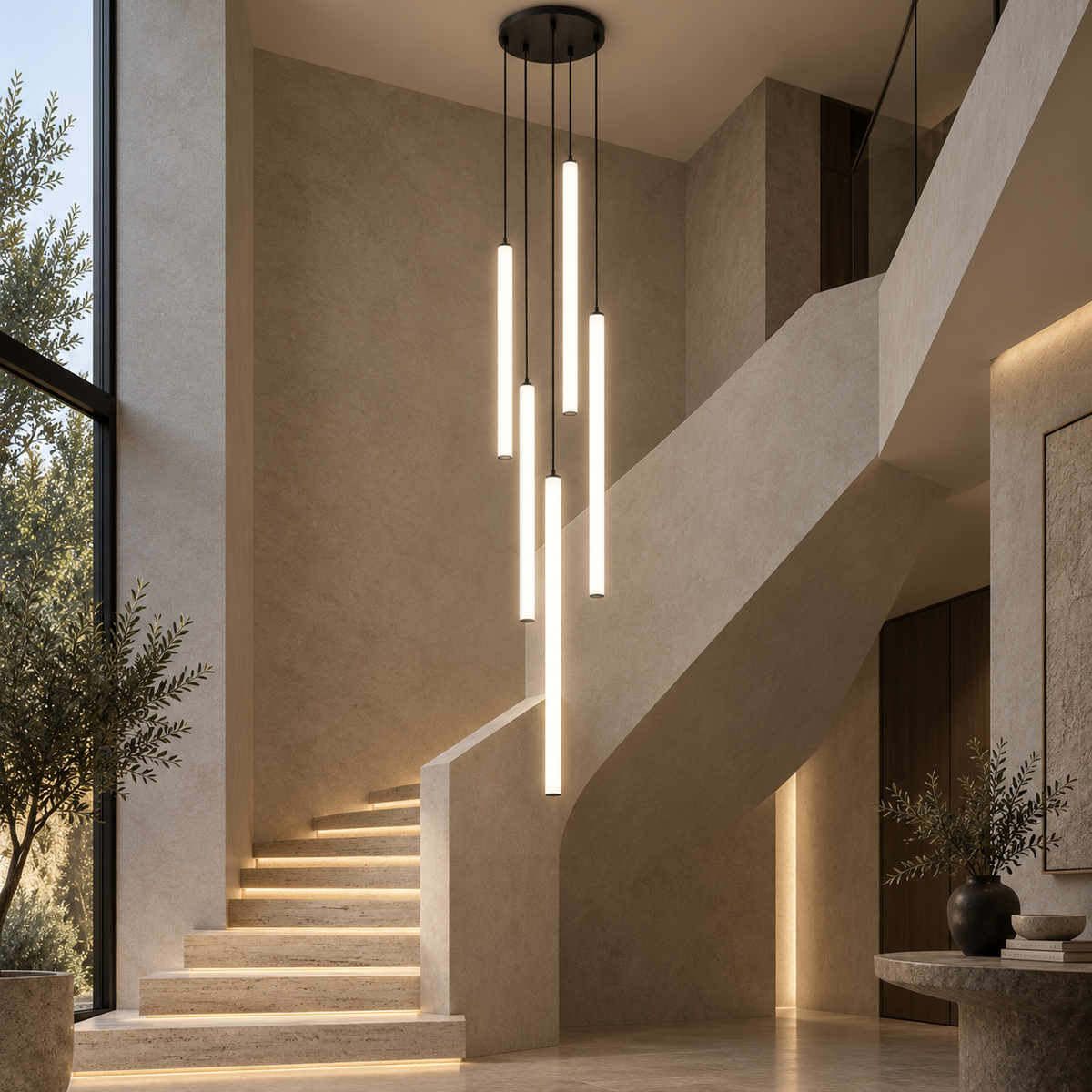 Colgante Rod Modern Nordic