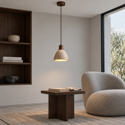 Wabi-Sabi Vintage Pendelleuchte