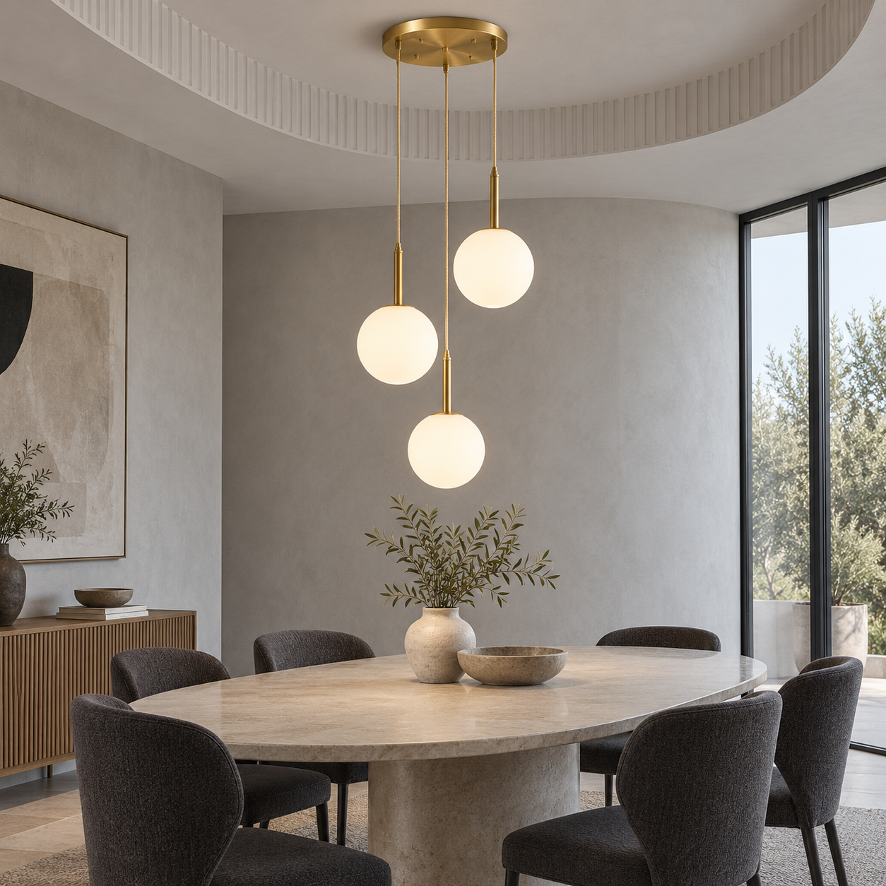 Luxueuze Gouden Kroonluchter