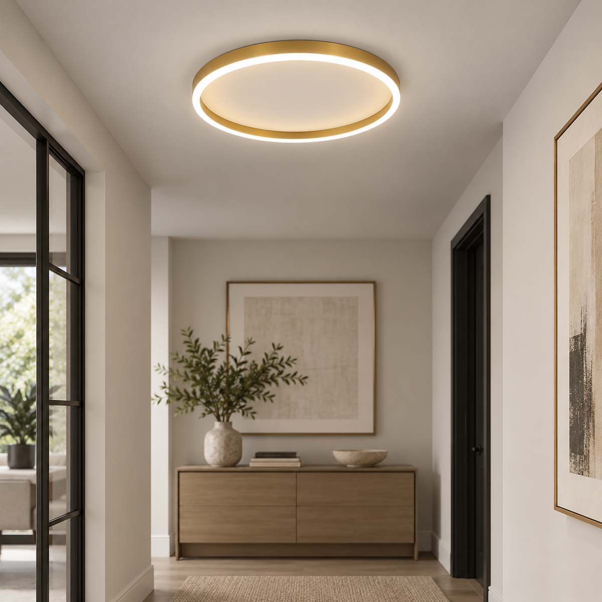 Round Shape Modern Ceiling Light LED