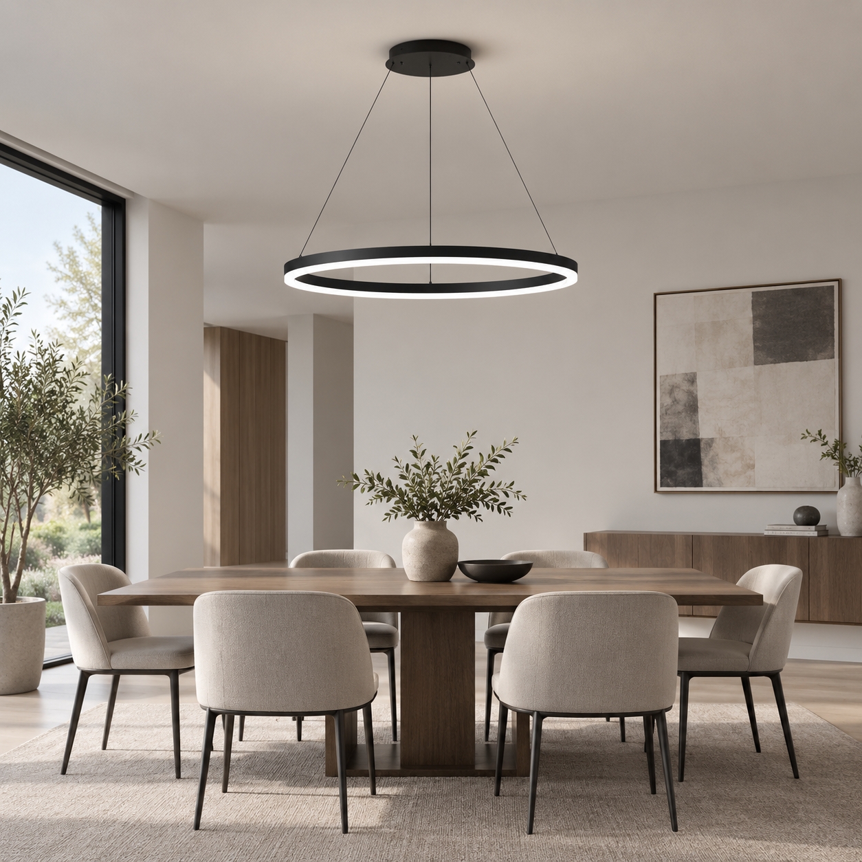 Minimalist Ring Ceiling Light