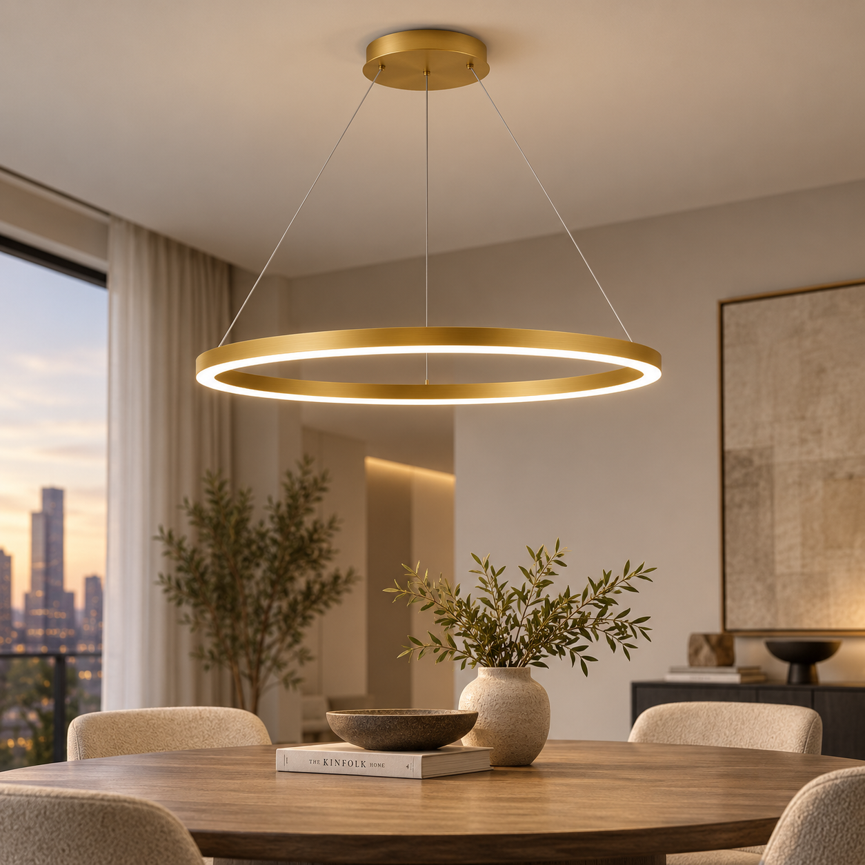 Minimalist Ring Ceiling Light