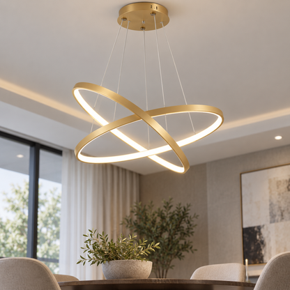 Celling Fixtures Rings Shape Pendant Light