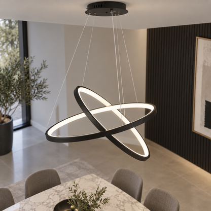 Celling Fixtures Rings Shape Pendant Light