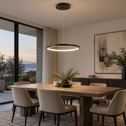 Celling Fixtures Rings Shape Pendant Light