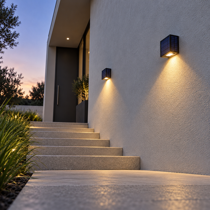 Lampe solaire Villa Down-Up