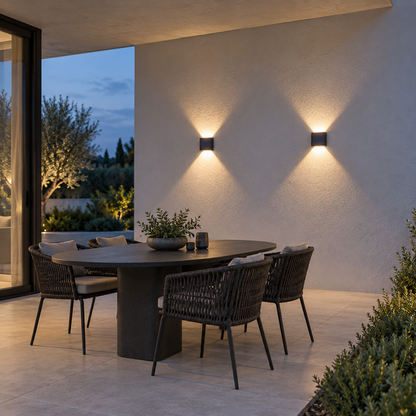 Lampe solaire Villa Down-Up