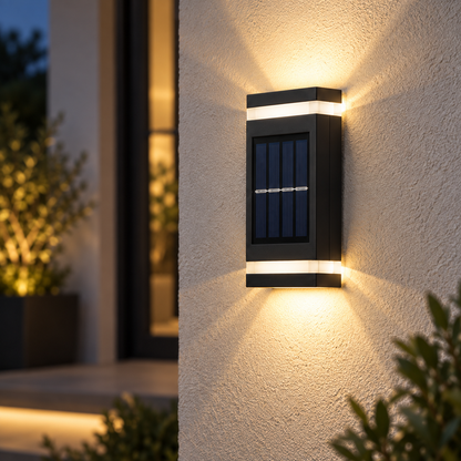 Solar Garden Wall Light
