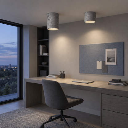 Wabi sabi spotlight cement