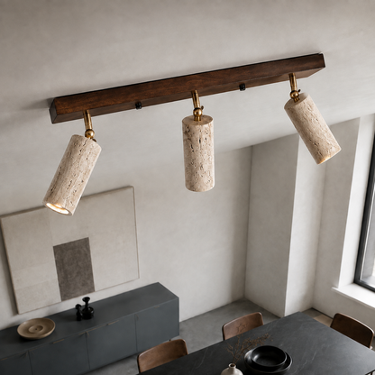 LUXELY Lampada da soffitto a 3 luci con faretti