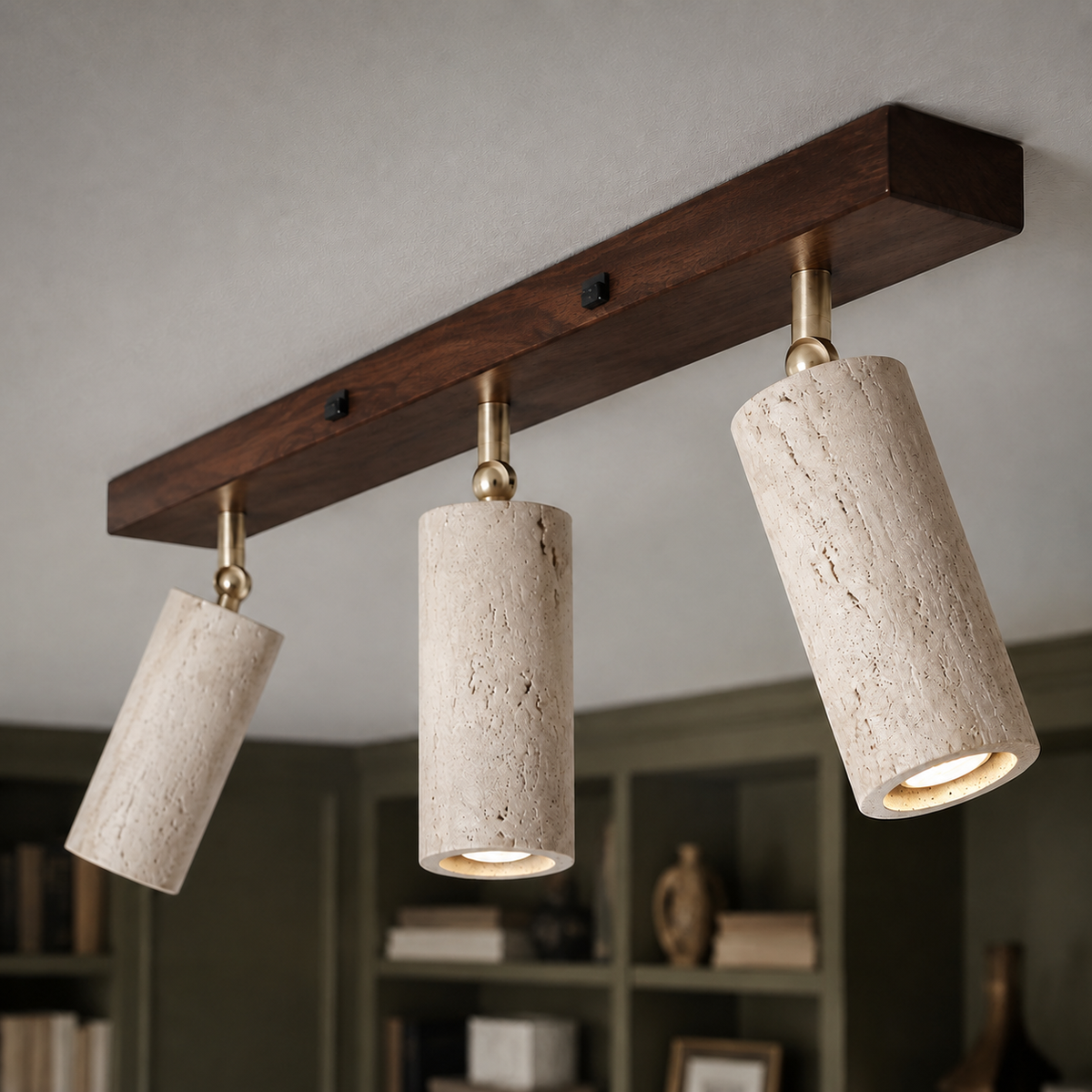 LUXELY Lampada da soffitto a 3 luci con faretti