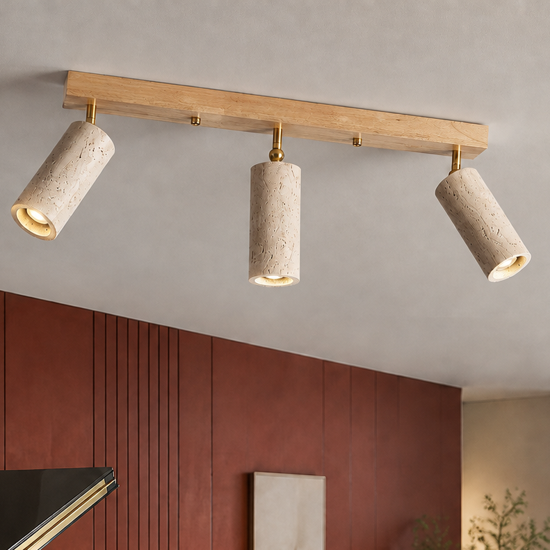 LUXELY Lampada da soffitto a 3 luci con faretti