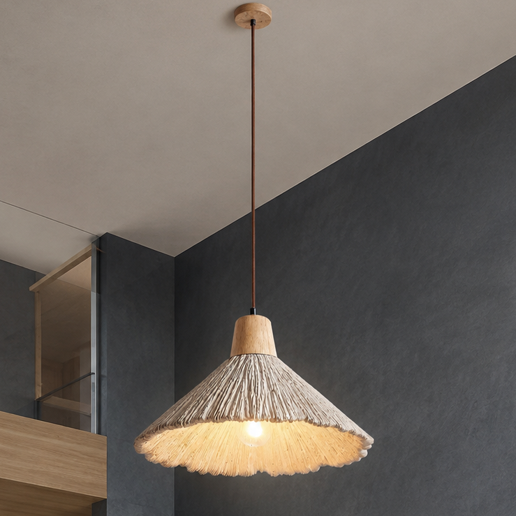Suspension design en travertin pour chambre à coucher