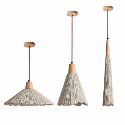 Suspension design en travertin pour chambre à coucher