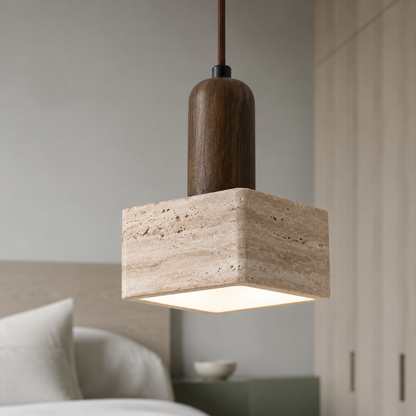 LUXELY modern minimalist bedroom pendant light
