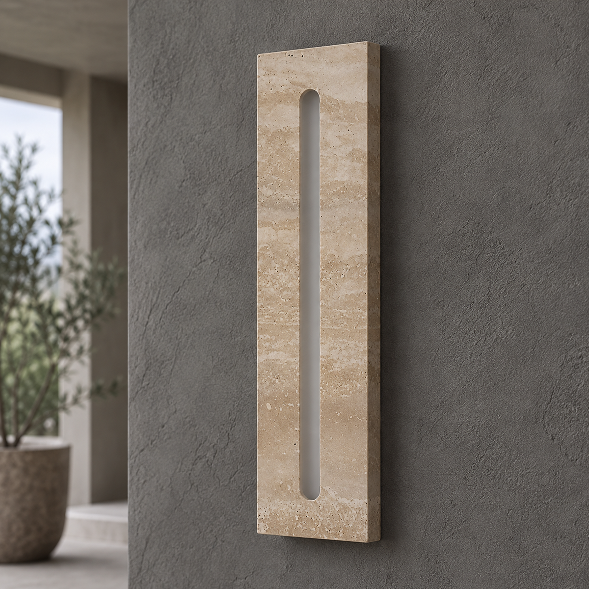 Wabi sabi ip65 vägglampa