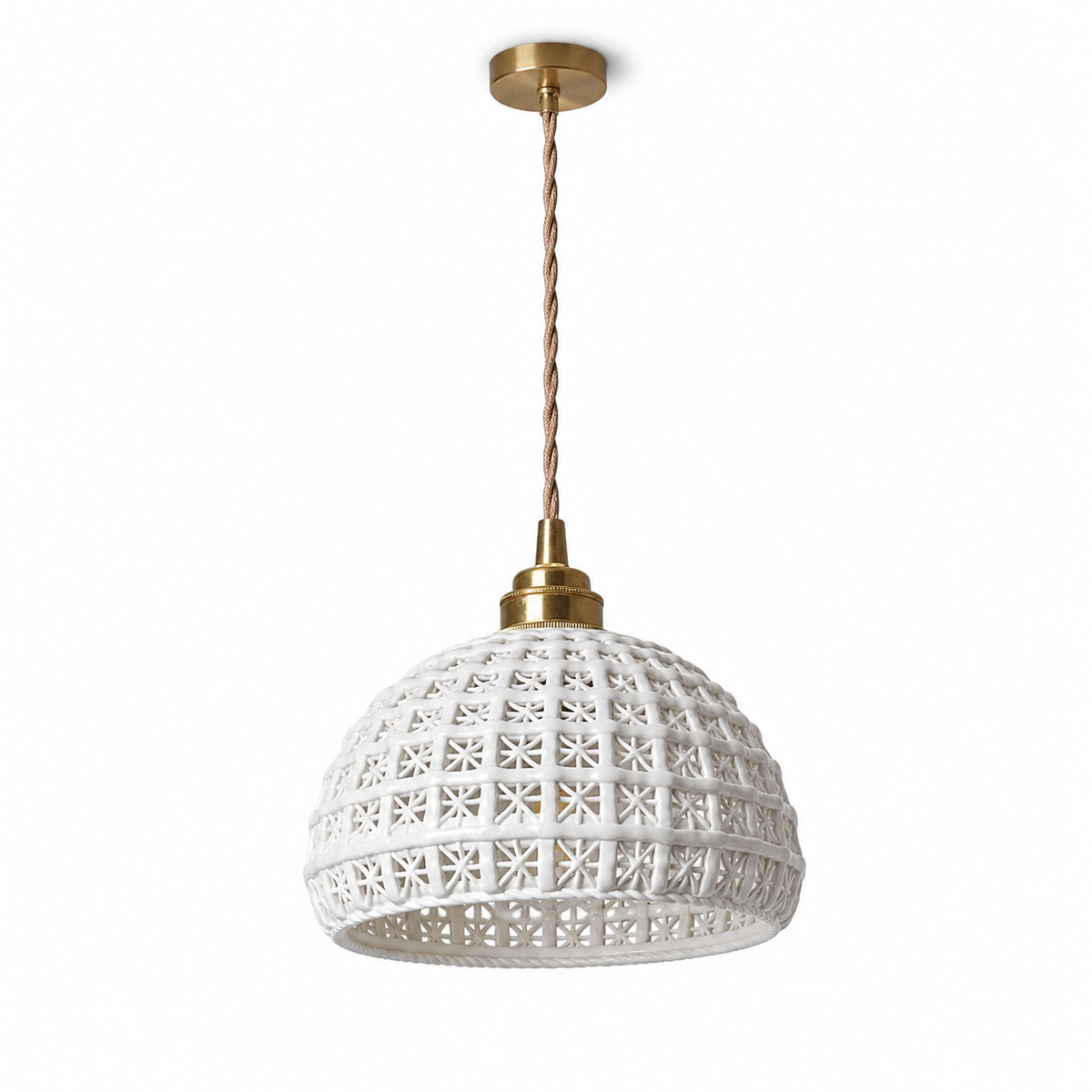 LUXELY modern ceramic LED pendant light