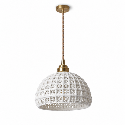 LUXELY modern ceramic LED pendant light