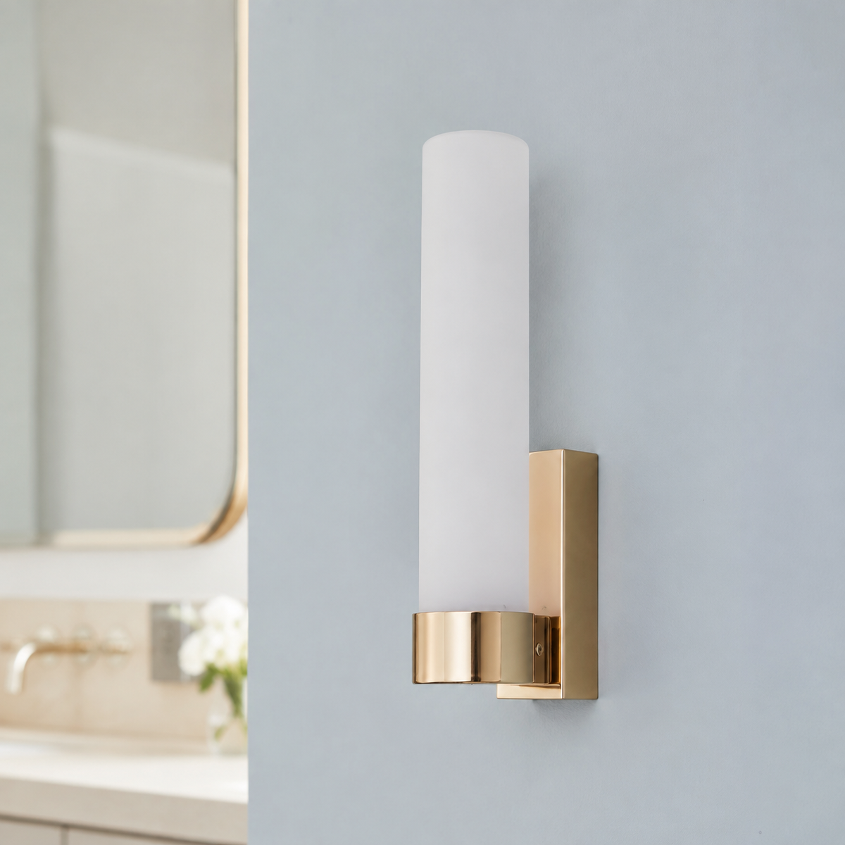 Luxe Goud Led Wandlamp