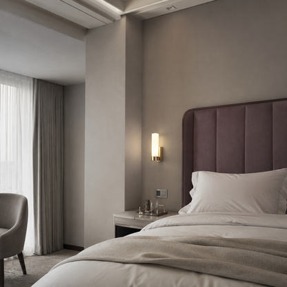 Luxe Goud Led Wandlamp